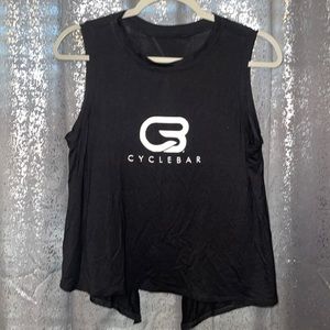 CycleBar tie back tank